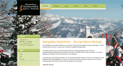 Desktop Screenshot of glocknerblick-kaprun.at